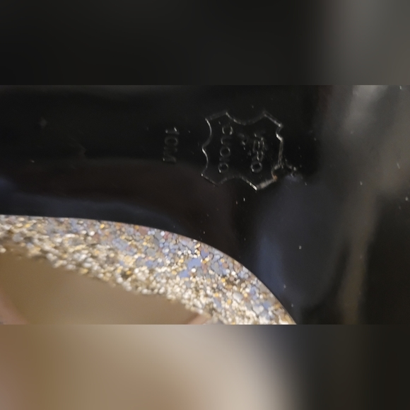 NWOT/ Jessica Bennett Sequin shoe - Picture 5 of 6